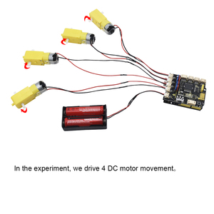 Keyestudio Motor Drive Shield V2 para <span class=keywords><strong>Arduino</strong></span> UNO <span class=keywords><strong>Arduino</strong></span> <span class=keywords><strong>LEONARDO</strong></span> - Product Image 5