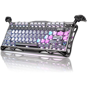 Clavier de jeu mécanique sans fil K1 Pro 75% avec interrupteurs linéaires, rétroéclairage RVB et cadre K1 Pro Mercu - Product Image 5
