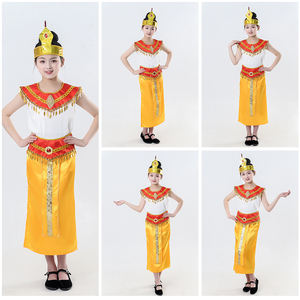 Этническая Одежда с индейкой, праздничная одежда для танцев, праздничная одежда для детей - Product Image 3