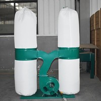 Máquina de recolección de polvo de madera para uso en la fábrica de carpintería, recolector de polvo industrial