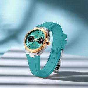 REWARD 932106 Reloj de Mujer de Lujo, Reloj de Cuarzo de Moda para Mujer con Manecillas Luminosas, Correa de Silicona, Reloj de Pulsera Impermeable para Dama - Product Image 3