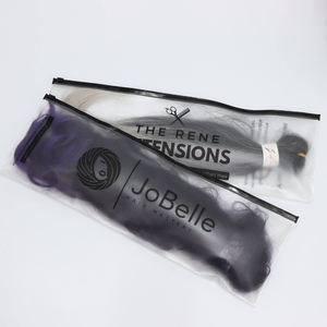 Sac d'emballage en plastique pour perruques, avec épingles et cheveux en PVC, 50 pièces - Product Image 3