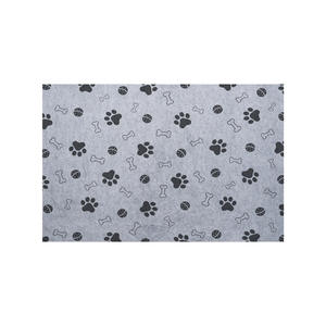 Tapis de couchage pour animaux de compagnie, rectangle, tissu non tissé, résistant à l'humidité, lavable, coussin pour chien, motif animal - Product Image 1