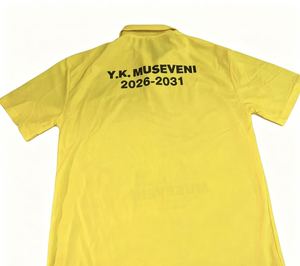 Camiseta Personalizada para Campañ<span class=keywords><strong>a</strong></span> Electoral Y.<span class=keywords><strong>K</strong></span>.Museveni, Ropa Personalizada para Manifestaciones Políticas - Product Image 3