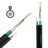 Cable de fibra óptica de 48 núcleos, figura 8, para comunicación, 24B1.3, 48B1, cable aéreo de 24 núcleos