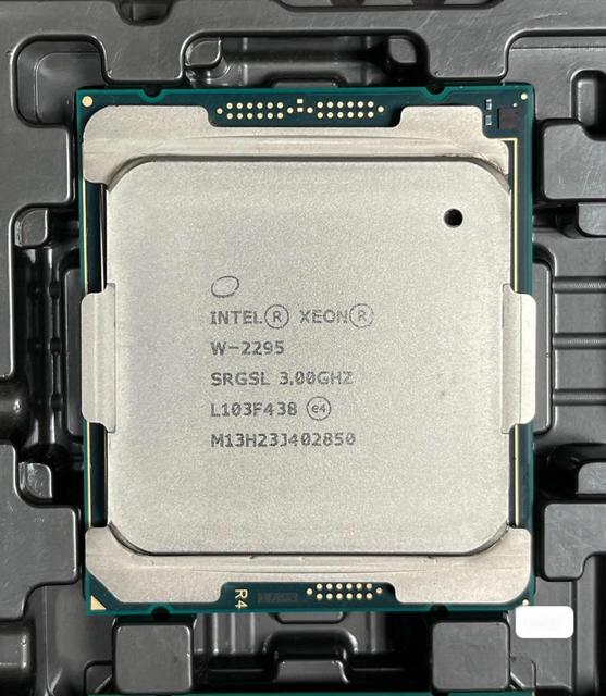 For Intel Xeon W-2295 SRGSL 3.0GHz 18C 36T Processor for Server Workstations Used Product