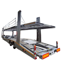 Usine chinoise de voiture à deux étages remorque de transport pour la conception efficace de semi-remorque de berline