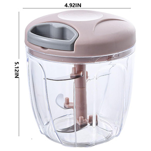 Popular 500ml Speedy Food Vegetable Slicer Household Wholesale Commercial Salad Cutter <b>Crusher</b> - Product Image 5