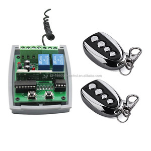 Hot Bán 433Mhz Điều Khiển Từ Xa Chuyển Đổi Đối Với Ánh Sáng, Cửa, Nhà Để Xe Từ Xa Phổ Quát 2CH Tiếp Sức <span class=keywords><strong>Receiver</strong></span> Và Điều Khiển - Product Image 2