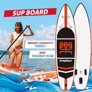 Eu Gratis Verzending Dropshipping Ce 11 'Hoge Kwaliteit Opblaasbare Isup Surf Sup Stand Up Paddle Board Soft Board Paddlesurfboard