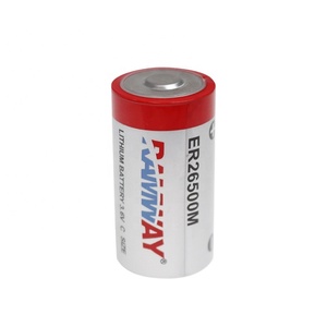 Batteria al litio potente di classe C 3.6V ER26500M 6500mAh S <span class=keywords><strong>ize</strong></span> 26.2*50.0mm batterie primarie - Product Image 3