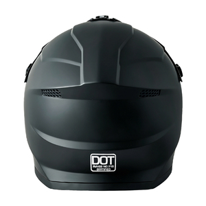 <span class=keywords><strong>Casco</strong></span> de Motocross Moderno Color Gris Cemento: <span class=keywords><strong>Casco</strong></span> Todoterreno Minimalista de Color Sólido con Certificación DOT y Carcasa de ABS para Aventuras y Turismo en Moto - Product Image 6