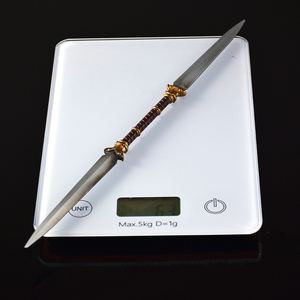 Épée jouet <span class=keywords><strong>en</strong></span> <span class=keywords><strong>alliage</strong></span> de zinc, entièrement métallique, petite épée, épée de jeu <span class=keywords><strong>Elden</strong></span> <span class=keywords><strong>Ring</strong></span>, double lame, épée jouet, 30 cm, 63 g - Product Image 4