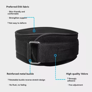 Biểu Tượng Tùy Chỉnh Phòng Tập Thể Dục Tập Thể Dục Eo Hỗ Trợ Belt Cho Người Lớn Đào Tạo Trở Lại Hỗ Trợ Tập Luyện Powerlifting Thiết Bị - Product Image 4