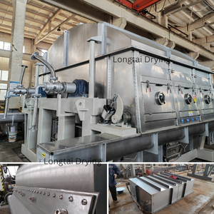 Sécheur rotatif à tambour industriel pour amidon, maltodextrine, flocons de condensation haute efficacité, traitement des boues et des déchets, transformation alimentaire - Product Image 2