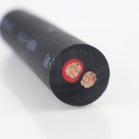 Câble de chaîne de traînage isolé en PVC à conducteur en cuivre de haute qualité, équipement de levage et de transport, 12C 0,5 mm², température de fonctionnement LIBIN