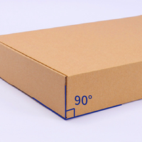 Boîtes en carton pour avion, personnalisables, expédition en gros, vente en gros, spéciales, épaisses, grandes, blanches/ondulées, pour cadeaux et artisanat, Chine