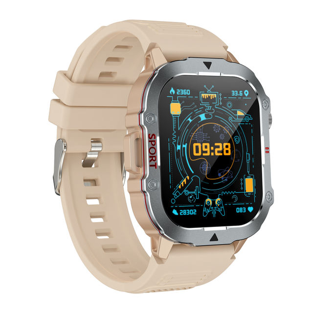C40 Pro Smart Watch QX11 Call, Three-proof, Outdoor Flashlight, Multi-sport Modes, Same As TEMU