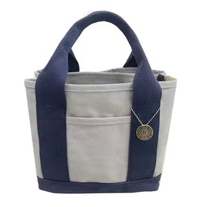 High Quality Orderly <strong>Sewing</strong> Thick Cotton 12OZ Lunchbox Recycle Eco <strong>Bag</strong> Custom Logo Cotton Canvas Tote <strong>Bag</strong> - Product Image 6