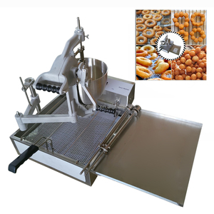 Mini <strong>Donut</strong> Making Machine with Fryer and Injector for Round <strong>Donuts</strong> Mochi African Style Cone <strong>Donuts</strong> and Glazing Claw Machine - Product Image 1