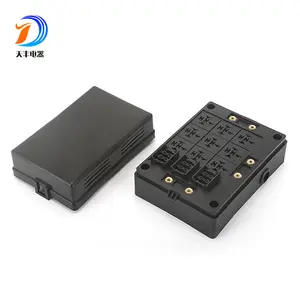 6或12路电路叶片mini fuse relay box块12v 32v automot保险丝盒继电器