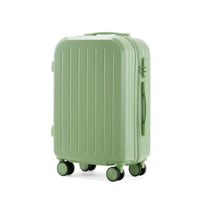 Maleta de Viaje Yongsheng para Mujer, de 20 Pulgadas, con Ruedas Universales, Color Sólido Macaron, con Candado de Combinación - Product Image 1