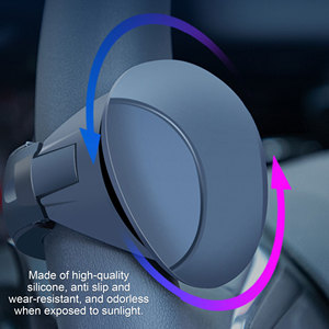 Vente en gros de boule de direction universelle multifonctionnelle pour voiture, booster de direction, accessoire intérieur portable en silicone - Product Image 3