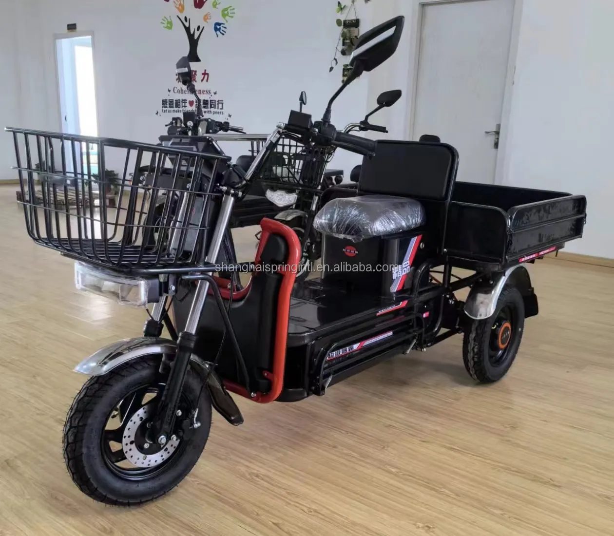 Заводская цена 72 В электрический скутер трицикл Электрический трехколесный грузовой