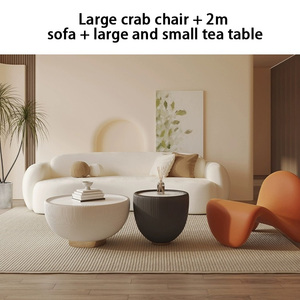 Vente directe d'usine, <span class=keywords><strong>canapé</strong></span> modulaire blanc incurvé sur mesure, ensemble de canapés pour salon - Product Image 2