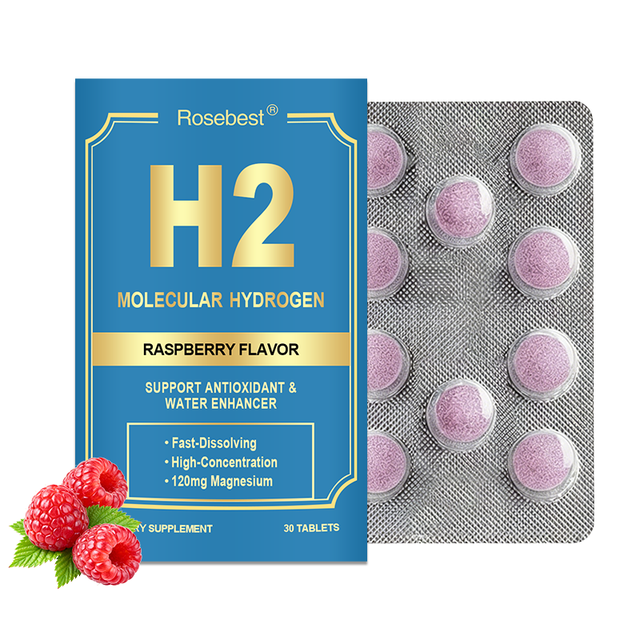 OEM Private Label 16ppm High Concentration Fast-Dissolving 120mg Magnusium H2 Molecular Hydrogen Water Effervescent Tablets