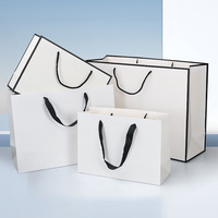 Sacs en papier personnalisés, sacs de remerciement en papier, sacs en papier laminés haute brillance imprimés