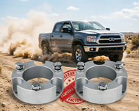 Nouvel espaceur de roue universel en aluminium usiné CNC sur mesure, taille non standard, pour mise à niveau de camion tout-terrain