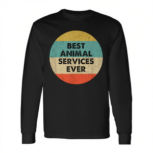 เสื้อยืดแขนยาวโปรโมชั่น Best Animal Services Ever - Product Image 2