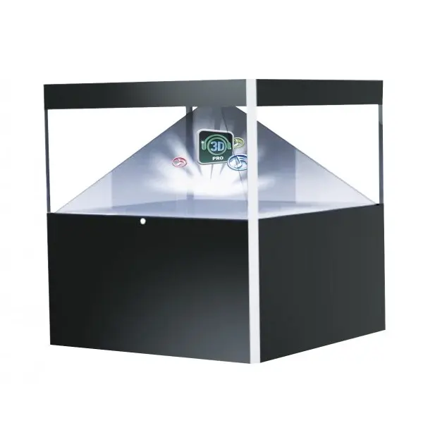 Equipamento para anúncio holográfico em 3d, equipamento de propaganda holográfica com ângulo de visão de 360 graus no melhor preço