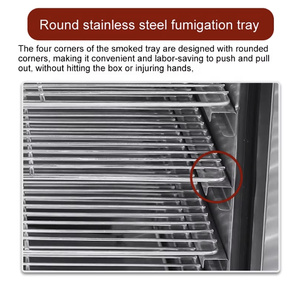 工業用プロフェッショナルスモークチキンメイクマシン魚肉トルコrオーブンハウス - Product Image 3