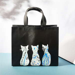 Kualitas Terbaik kustom ramah lingkungan dicetak gratis sampel lipat, didaur ulang pp tenun dilaminasi tas tote belanja/ - Product Image 6