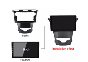 Autoradio 2DIN universale con GPS, DSP e RGB per cruscotto SsangYong Korando 2014-2016 - Product Image 5