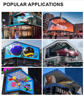 Écran vidéo publicitaire LED 3D Ultra HD personnalisé pour les grands centres commerciaux, mur vidéo LED 3D à œil nu