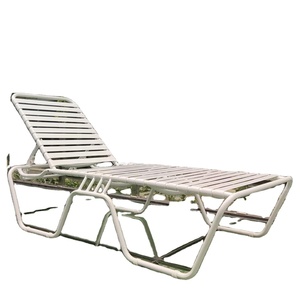 Meubles de piscine extérieure en plastique plage chaise longue pour jardin vente rotin lounge daybed - Product Image 4