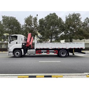 รถบรรทุก ISUZU GIGA ติดเครนแบบ Knuckle Boom ขับเคลื่อน 4x2 บรรทุกสินค้า ติดตั้งเครนแขนพับได้ 8 ตัน - Product Image 3