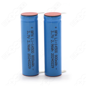 Icr14500 <strong>Rechargeable</strong> Lithium <strong>AA</strong> Li-Ion 14500 <strong>Battery</strong> Piles 800mah 3.7v for Home Electronic &amp; Toy Storage - Product Image 3
