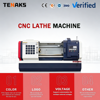 Tour CNC à banc horizontal haute précision et robuste CK6150, machine multifonction avec commande GSK