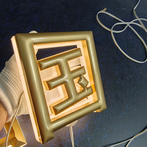 Letras Metálicas Tridimensionales de Alta Calidad, Letras en Relieve de PVC con Revestimiento de Pintura, para Publicidad Exterior - Product Image 1