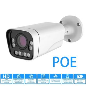 8MP 5MP CMOS CCTV IP 子弹型摄像机，带 5 倍光学变焦，金属外壳，IP66 防水防尘，具有运动检测功能，适用于专业监控系统 - Product Image 1