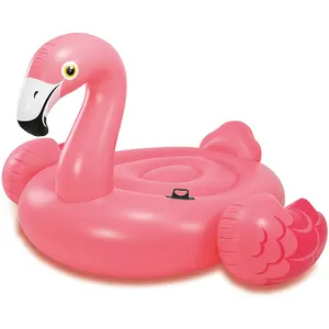 Летний надувной бассейн с фламинго