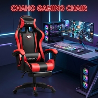 Fauteuil de bureau AOR ergonomique à dossier haut en cuir PU, base oscillante avec pédale, vérin à gaz 3 positions, accoudoirs réglables, rotation à 360 degrés