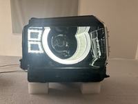 Conjunto de Faros Delanteros Modificados Modelo Guardian para Jetour T2, Lente A, Luz Amarillo-Blanca, Luz Diurna Tipo C con Halo Grande