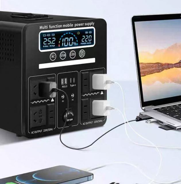 500W 378WH Power Station Lifepo4 Portable Power Station Fast Charging Power Banks Portable Power Station Charger