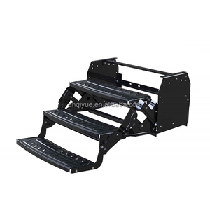 Manual RV Triple paso lateral <span class=keywords><strong>de</strong></span> aluminio plegable paso <span class=keywords><strong>de</strong></span> entrada para Camper remolque caravana <span class=keywords><strong>furgonetas</strong></span> - Product Image 1