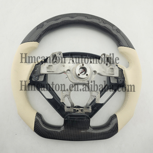 Popular Products Carbon Fiber Perforated Leather LED Grip Steering <b>Wheel</b> Fit for Infiniti G27 G37 Car Steering <b>Wheel</b> - Product Image 4